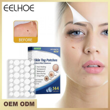 Eelhoe Wart Removal Patch Skin Tag Remover Patch Wart Mole Mole Cleaning Treatment Cockle Eye Removal Patch 144pcs/box