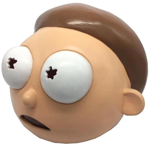 Morty Latex Mask Halloween Anime Cos Headgear Peripheral 1