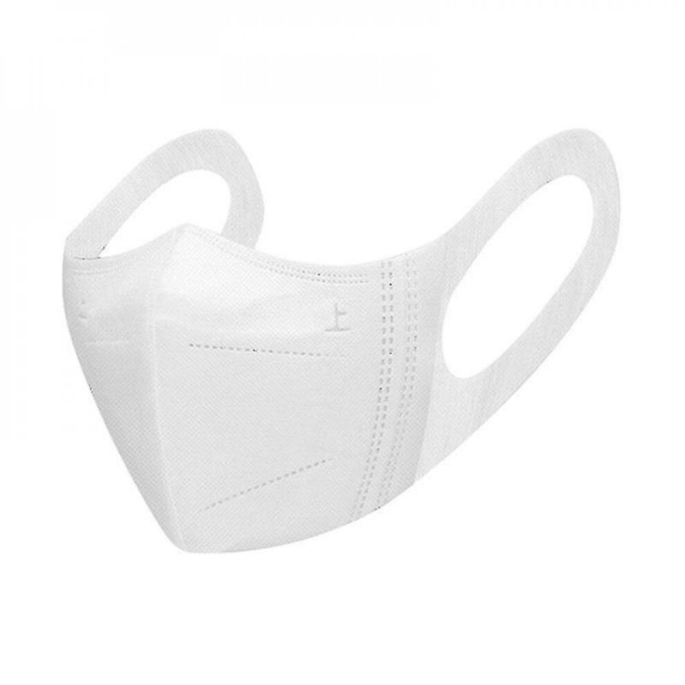 50pcs Adult Masks Disposable 3D Three-layer Daily Protection Face Maskdustproof Protection And High Breathability Masks White)