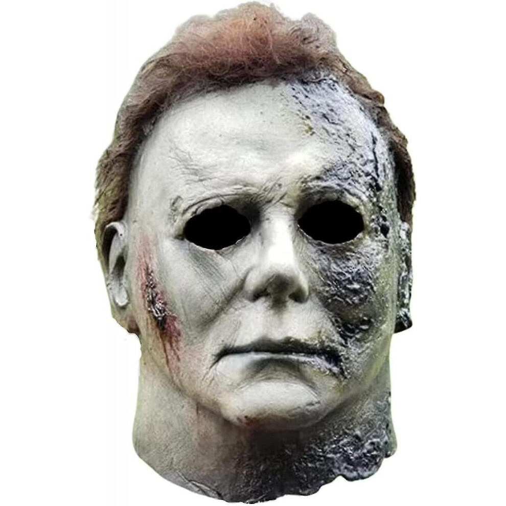 Hkhbjs Michael Myers Mask,Michael Myers Halloween Scary Face Mask,Michael Full Face Kills Mask,Horror Movie Cosplay Not,Specified