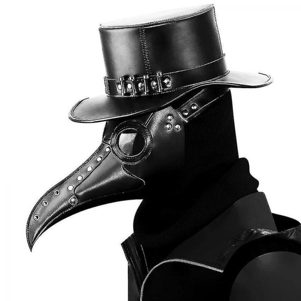 Handsome Steampunk Mask Adult Horror Bird Doctor Schnabel Mask Halloween Cosplay Neak Mask Props Carnival-image-OPC-PB6FMWQ-NEW