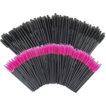 200 Pcs Disposable Eyelash Brushes Mascara Brush Wands Applicator Cosmetic Makeup Brush