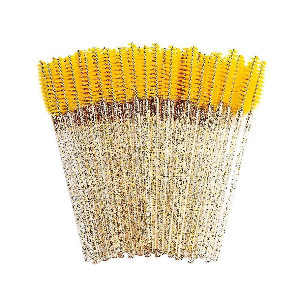 Hkhbjs 50Pcs/Pack Of Disposable Crystal Eyelash Makeup Brushes