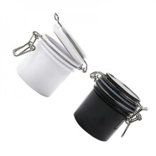 2pcs Eyelash Glue Jars Sealed Eyelash Extension Glue Organizers Storage Boxes
