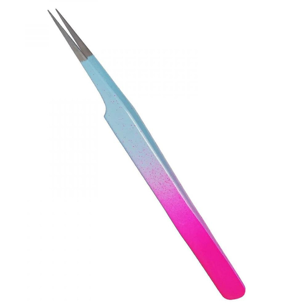 Hkhbjs Professional Eyelash Extension Isolating Individual Pro Straight Tweezers