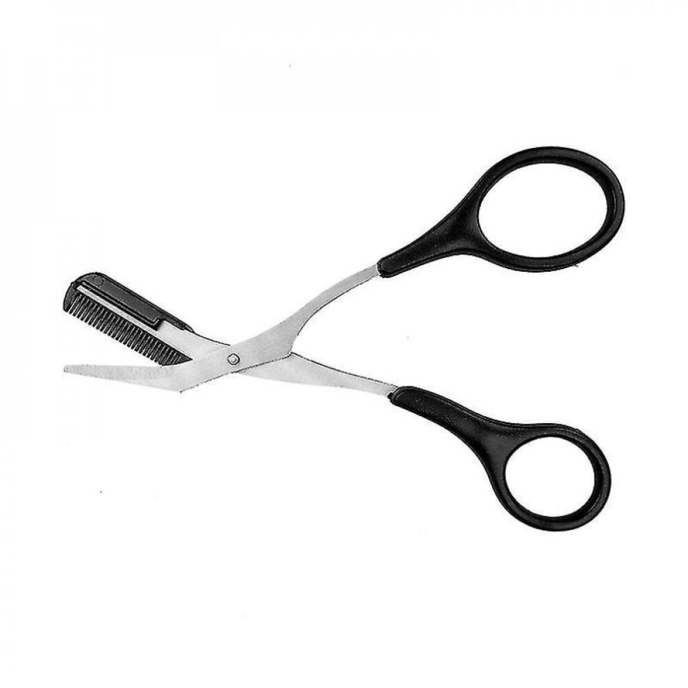 Hkhbjs Xianrenge Beauty Eyebrow Scissors Trimmer Scissors With Comb For Shortening Eyebrow And Eyelashes For Women And Men