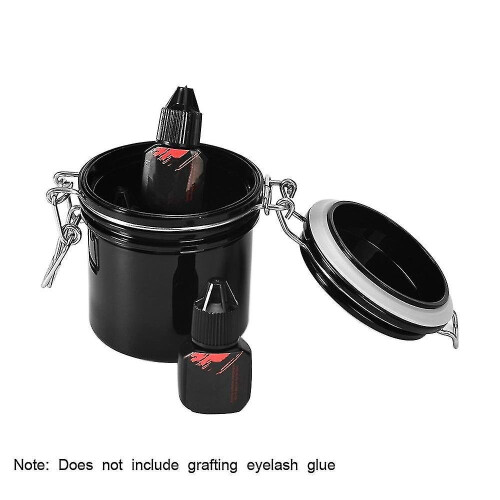 Eyelash Glue Bottle Seal Storage Container Storage Box Activated Carbon Eyelash Extension 2