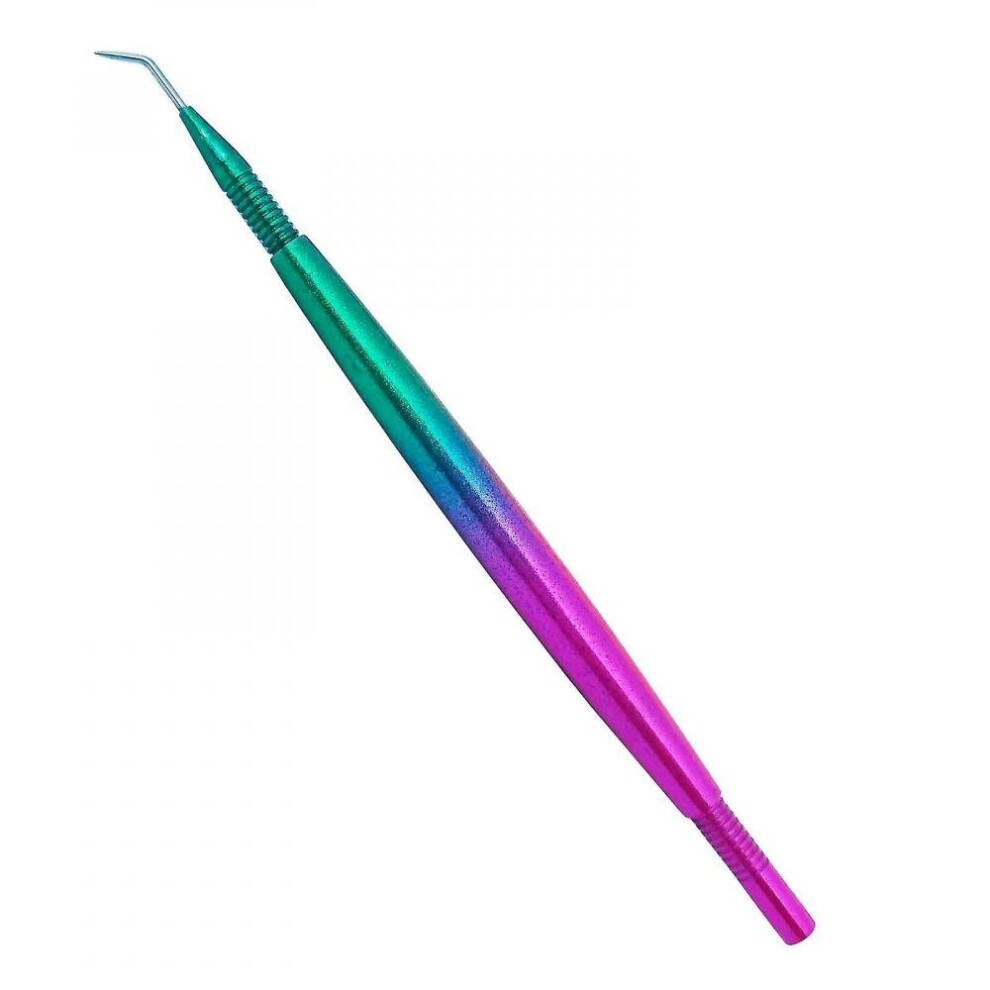 Hkhbjs Eyelash Lifting Separating Tool For Lash Lifting Volume Extension (Purple Green)