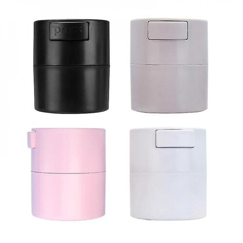 Eyelash Glue Storage Jar Sealed Eyelashes Extension Glue Makeup Tools Storage Jar Container (black) 1