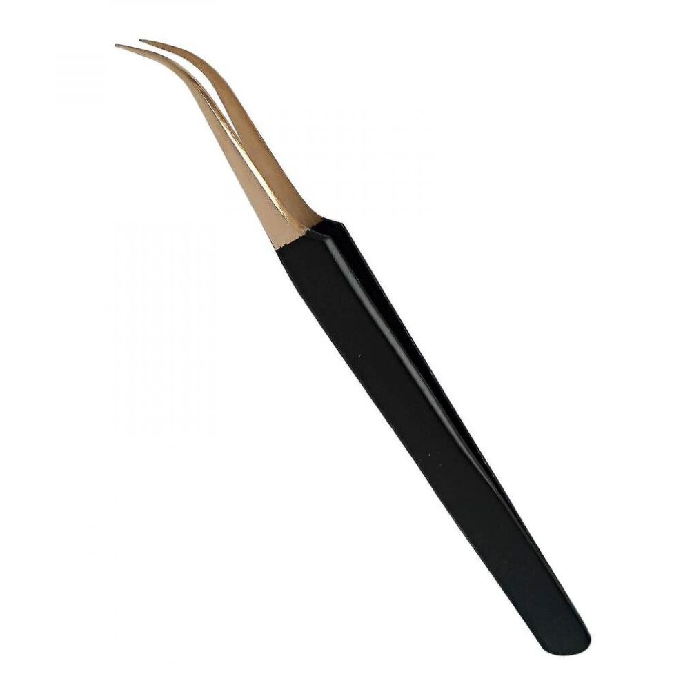 Hkhbjs Professional Eyelash Extension Isolating Curved Tweezers