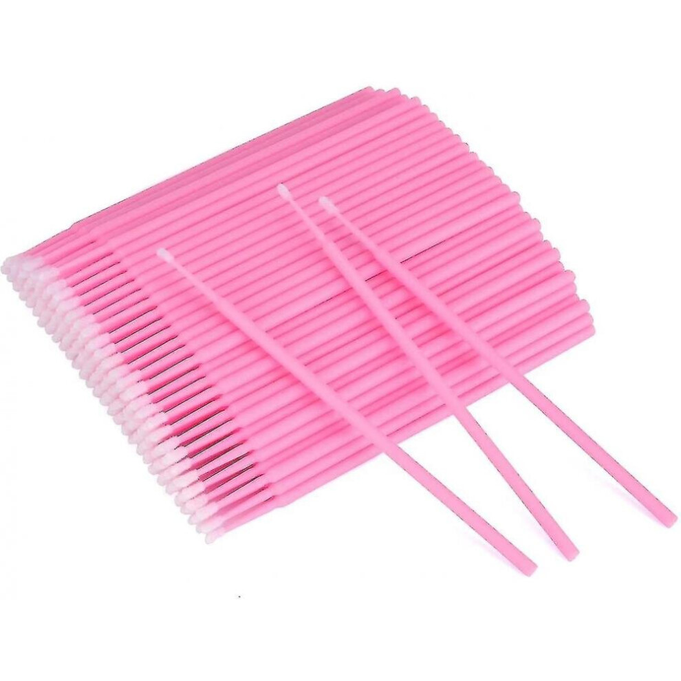 Hkhbjs 200Pcs Micro Applicators Brushes, Disposable Eyelash Extension Swabs F