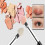 10pcs Eyeshadow Brushes, Portable Eyeshadow Brushes, Reusable Eyeshadow Sponge 4