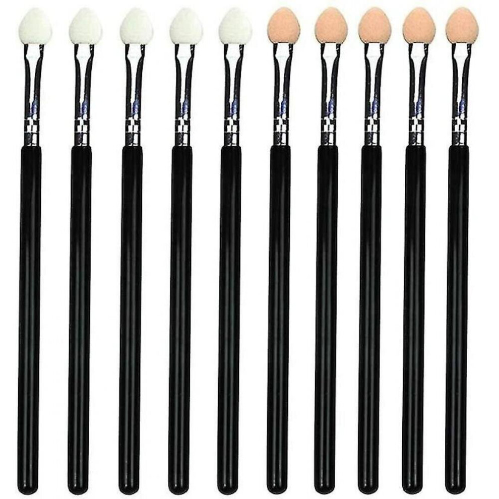 Hkhbjs 10Pcs Eyeshadow Brushes, Portable Eyeshadow Brushes, Reusable Eyeshadow Sponge
