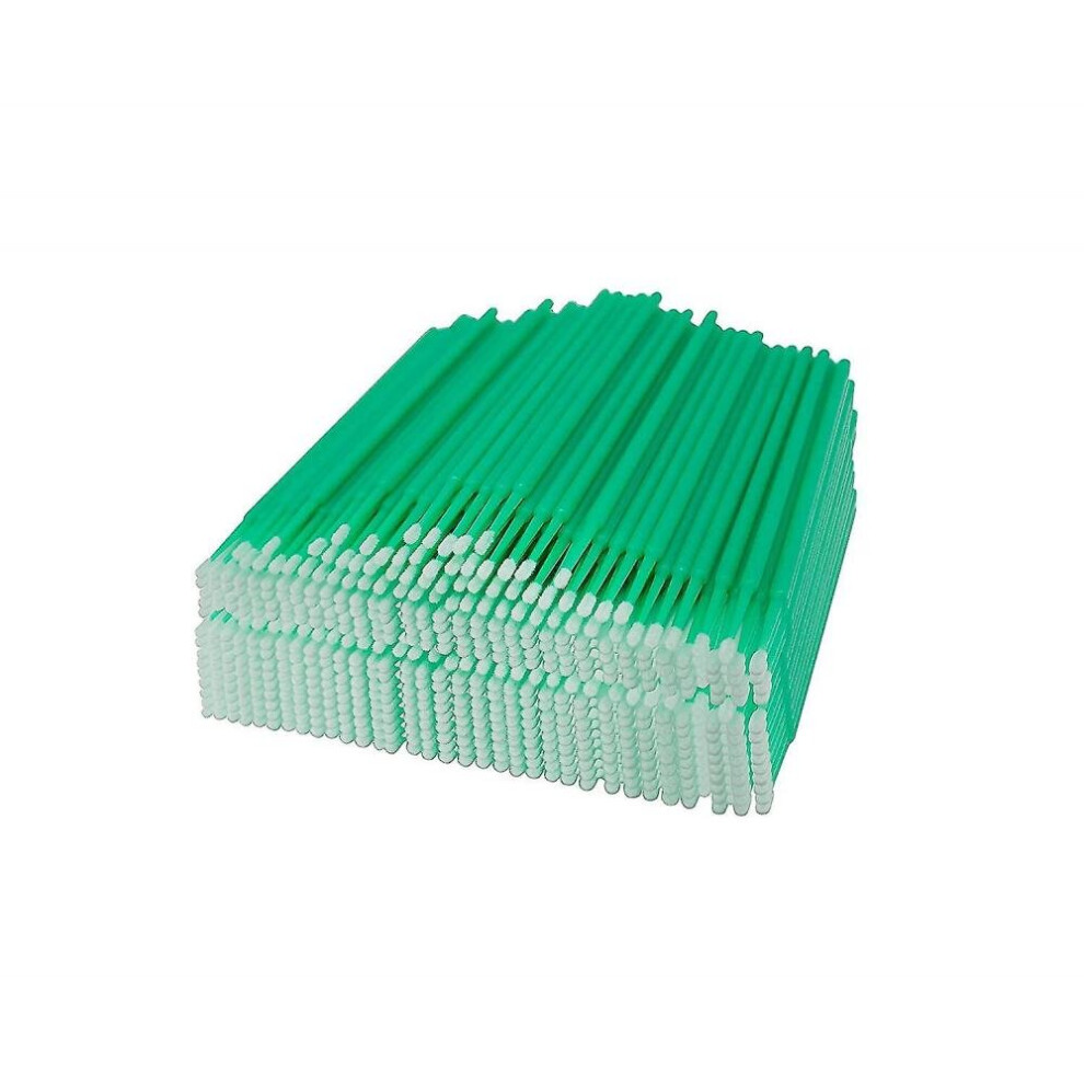 Hkhbjs 500Pcs Disposable Makeup Applicators, Micro Brush Applicators Lash Micro Swabs, Microswabs, Micro Brushes, (Head Diameter: 2.0Mm)
