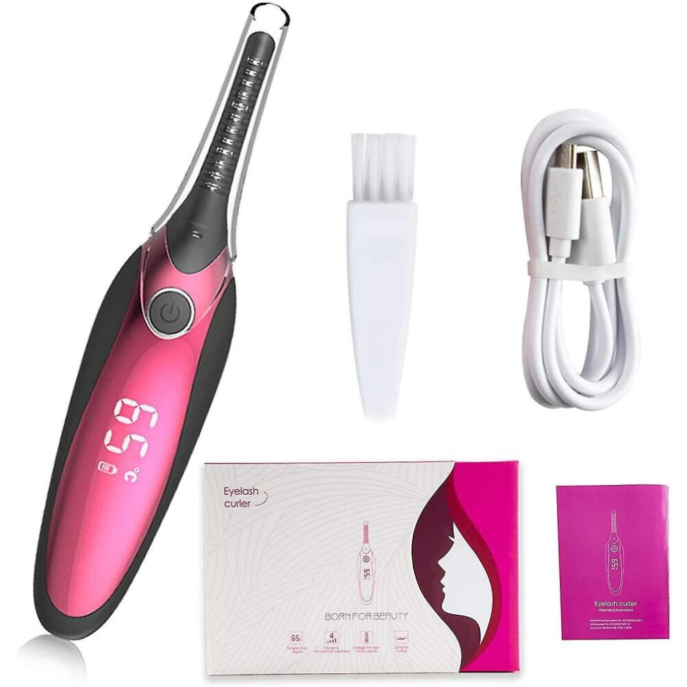 Hkhbjs Heated Eyelash Curler-Electric Eyelash Curler With Digital Screen