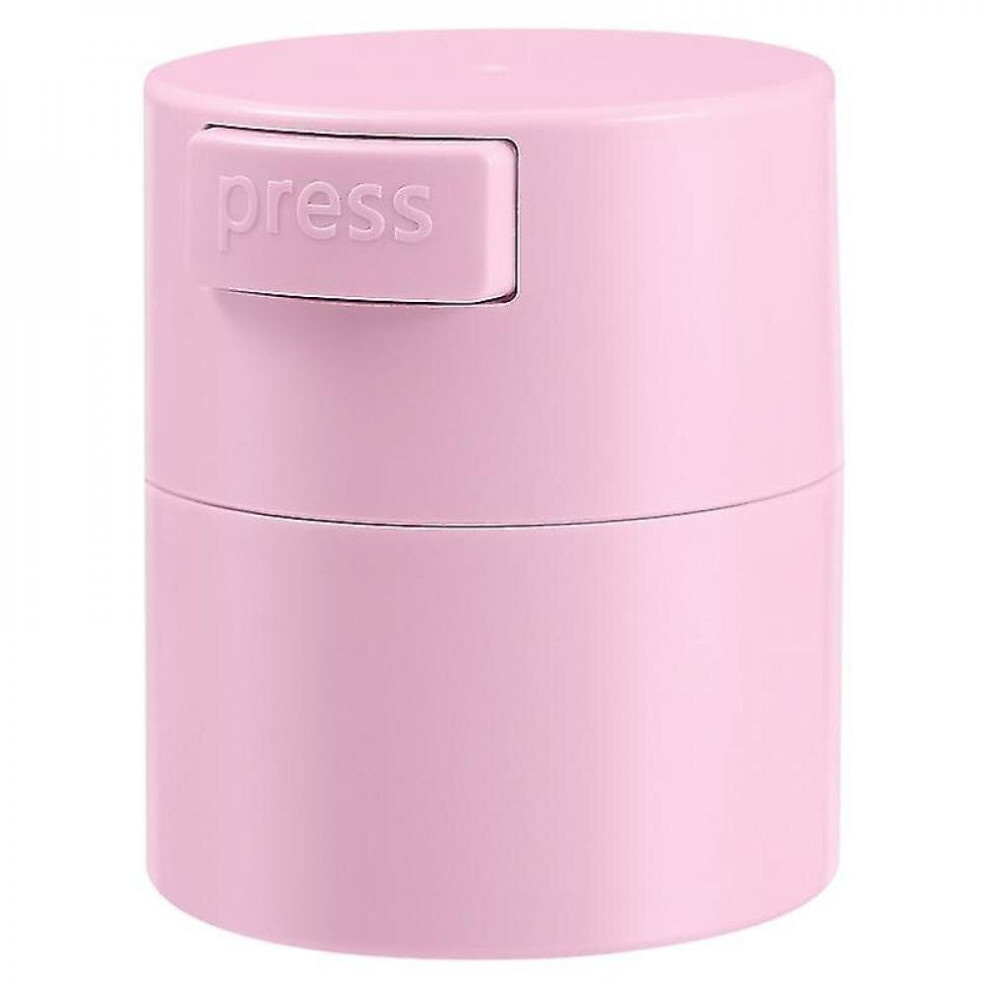 Hkhbjs Pink Beaupretty Eyelash Glue Storage Jar Sealed Eyelashes Extension Glue Organizer Storage Tank Container (Pink)