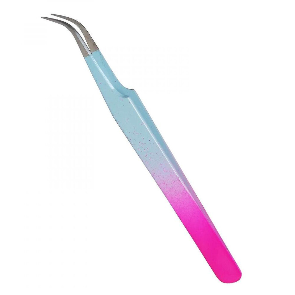 Hkhbjs Professional Eyelash Extension Isolating Individual Curved Tweezers