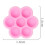 Eyelash Extension Glue Holder Flower Shape Glue Cup Plastic Pad 2
