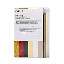 Cricut Insert Glitz & Glam | 12.1cm x 16.8cm Size R40 | 30-Pack | for use Card Mat, Glitz and Glam