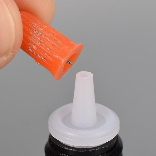 10pcs Eyelash Glue Bottle Plug Blocking Needle Eyelash Extensions Tools Makeup Tool For 2