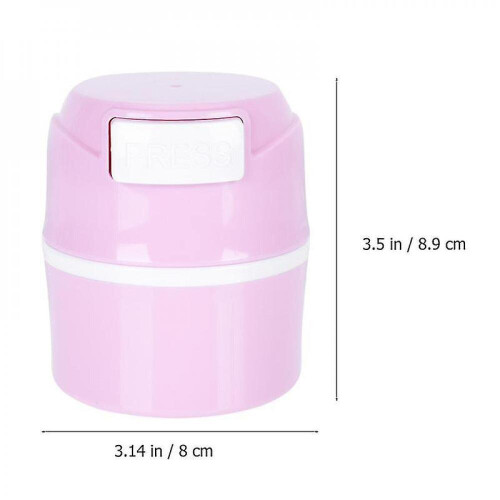 Eyelash Glue Jar Sealed Eyelash Extension Glue Organizer Storage Box 1