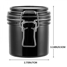 2pcs Eyelash Glue Storage Tank Adhesive Activated Carbon Sealed Container Supply