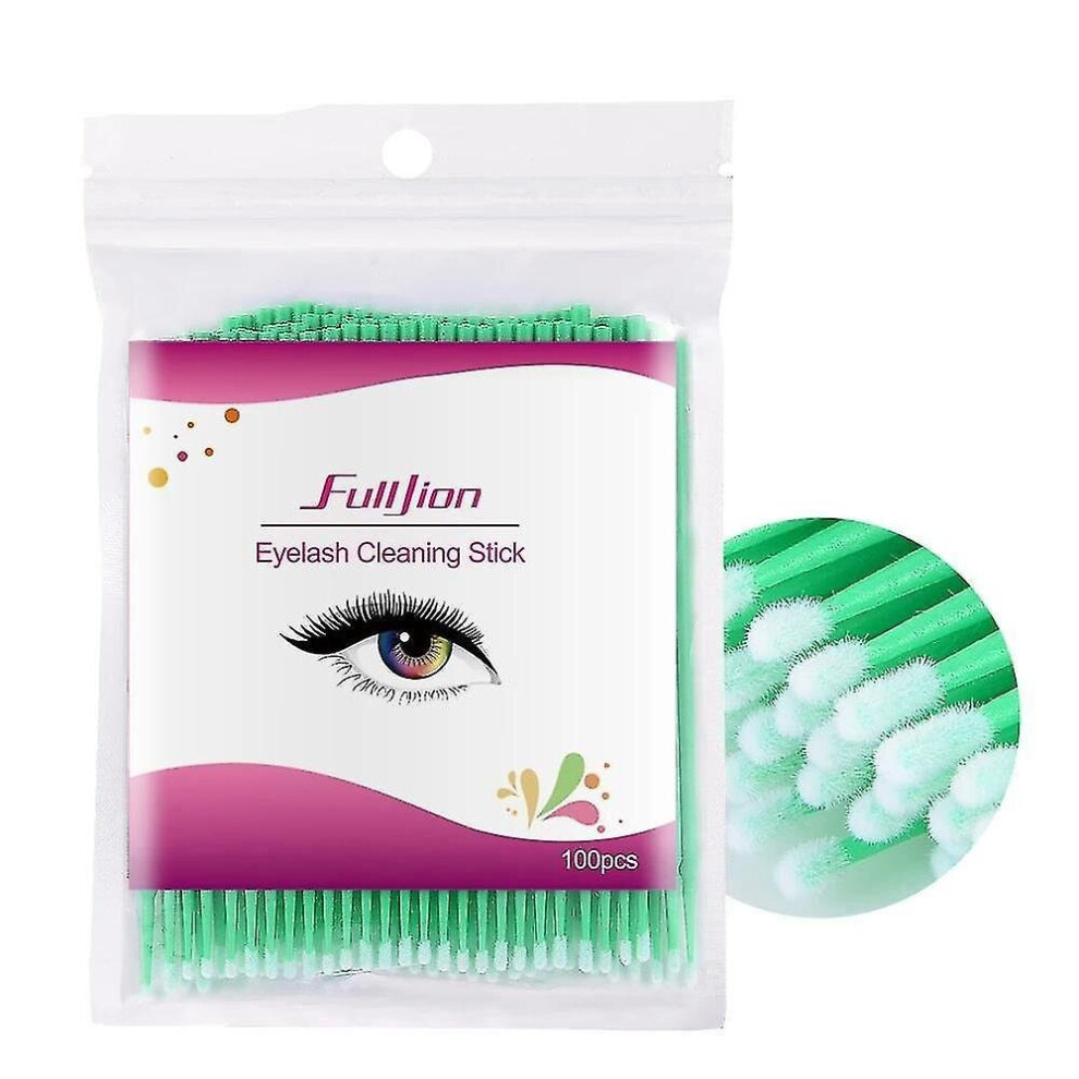 Hkhbjs Cotton Swab Grafting Eyelash Cleaning Stick Micro Brushes