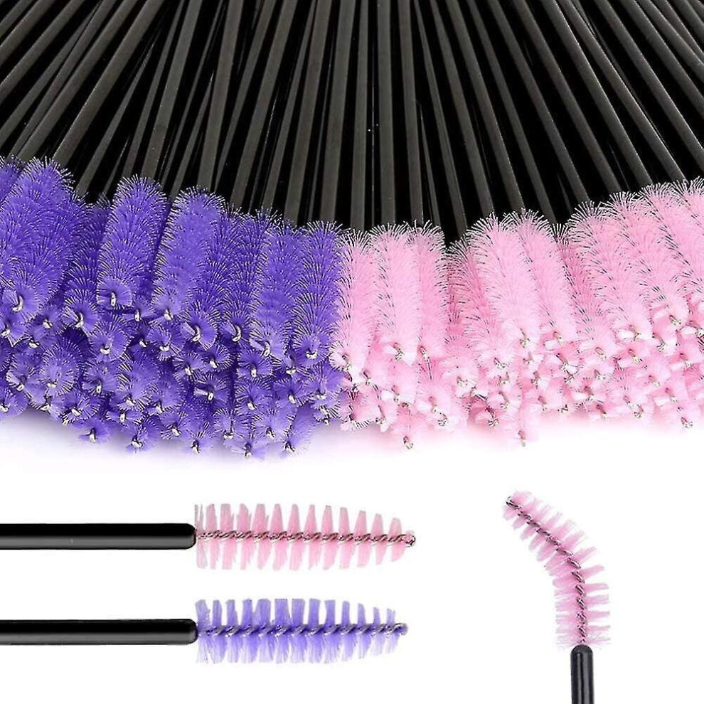Hkhbjs 200 Pcs Eyelash Brush - Mascara Wands Disposable Eyelash Wands, Lash Brushes