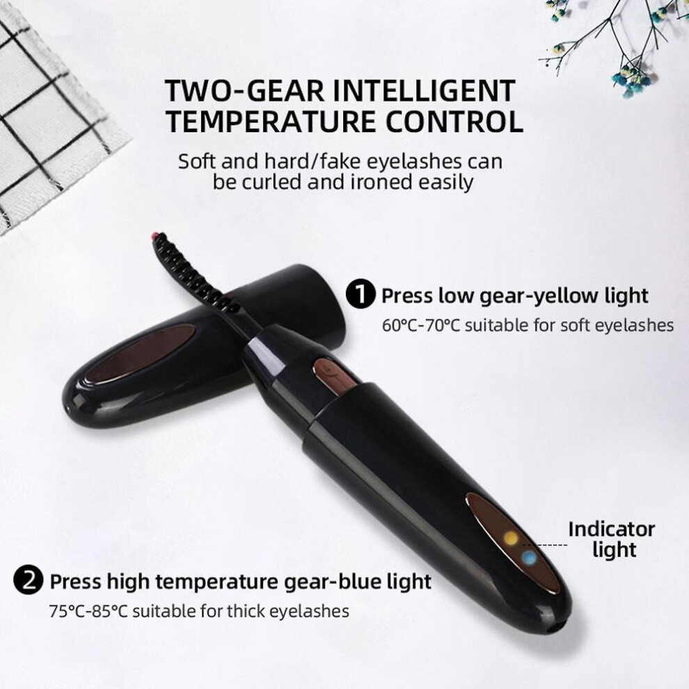Hkhbjs Electric Eyelash Curler Heated Eyelash Curler Smart Eye Lash Curling Clip