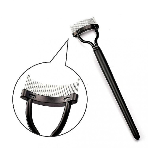 Eyelash Comb Lash Separator Lift Curl Metal Brush Applicator 1