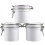 3pcs Graft Eyelash Glue Storage Box Sturdy Eyelash Extension Glue Storage Jar 1