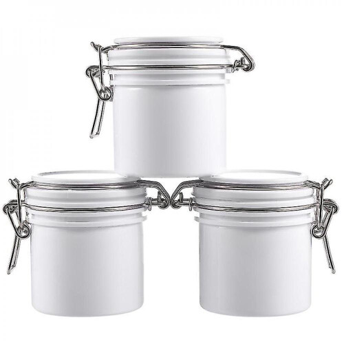 3pcs Graft Eyelash Glue Storage Box Sturdy Eyelash Extension Glue Storage Jar