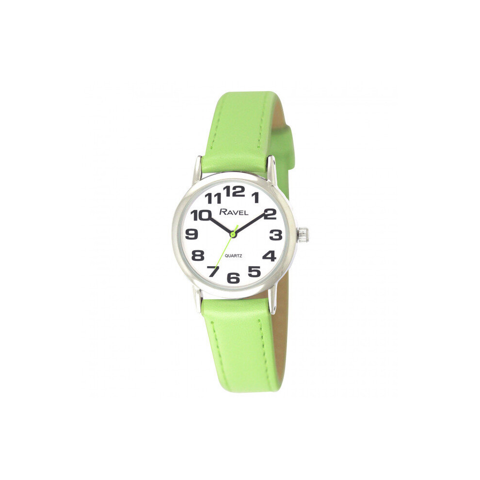 Ravel Ladies Easy Read Watch With Bold Large Numbers.