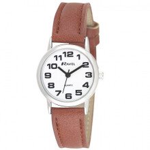 Ravel Ladies Easy Read Watch with Bold Large Numbers.