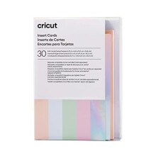 Cricut Insert Princess 30-Pack | for use Card Mat-2x2, Silver, 12.1cm x 16.8cm Size R40