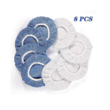polishing Bonnets Polishing Discs Polishing For Car Polishing Kit Polishing Skins 4*wool+4*corai Fleece 5/6'' 8 Pieces