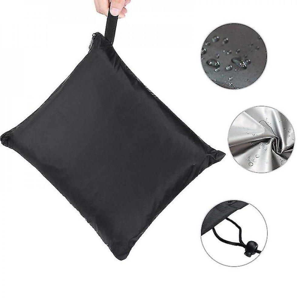 Hkhbjs Black Electric Wheelchair Protective Cover Outdoor Elderly Scooter Waterproof Cover Wheelchair Dust Cover 210D, 100Cm*75Cm*100Cm