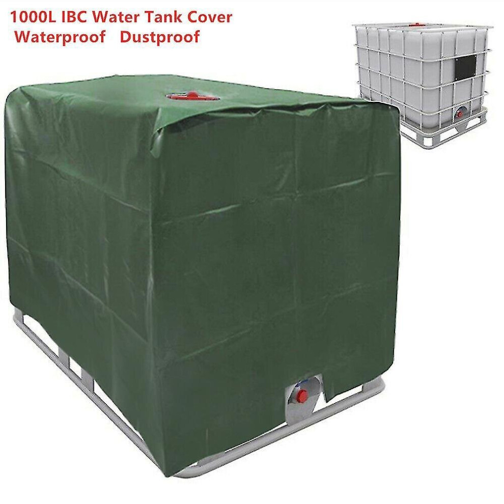 Tank Cover Tarpaulin, 210D Oxford Cloth Tarpaulin For 1000L Ibc Container, Waterproof Ibc Protective 7547469196101