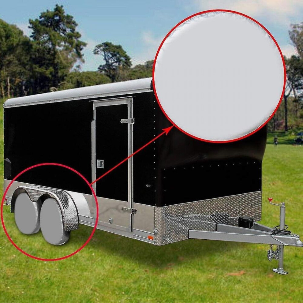 Set Of 4 Tire Covers For Trailer, Motorhome, Car, Truck, Motorhome 7547469201485