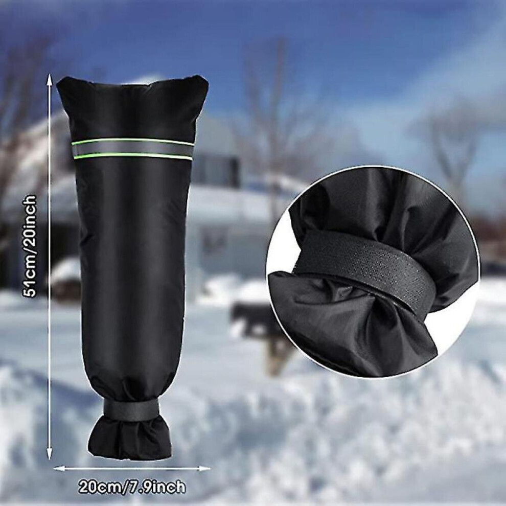 2Pcs Outside Water Faucet Covers Anti-Freeze Outdoor Tap Covers Reusable Spigot Covers 7547469195500