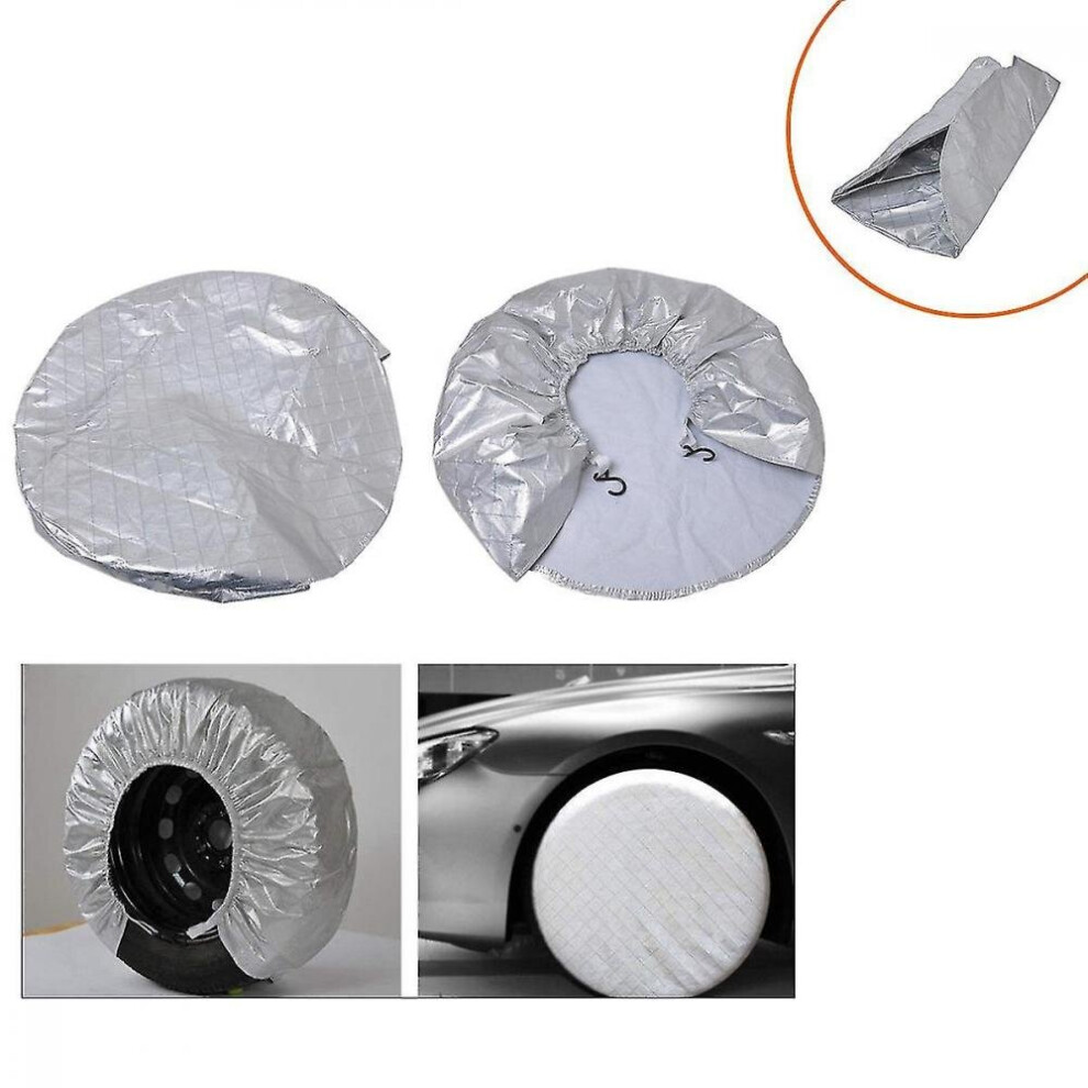Set Of 4 Tire Covers For Trailer, Motorhome, Car, Truck, Motorhome 7547469194688