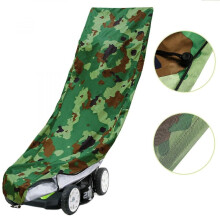 Waterproof Lawn Mower Rain Cover Dust Cover Weeder Cover, Camo, 25x76x44inches