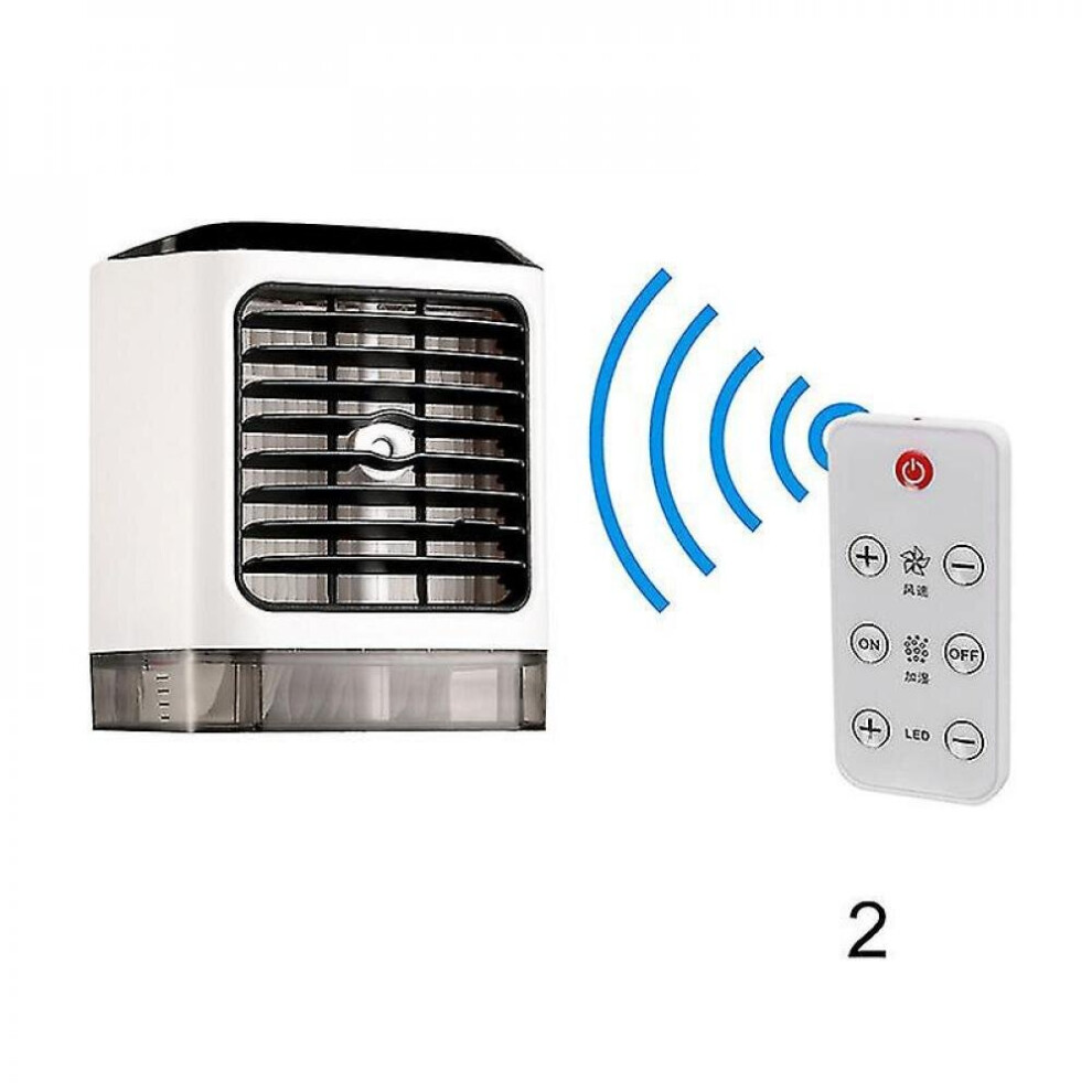 Usb Powered Portable Air Conditioner Cooler Water Cooling Mini Fan Humidifier Home Office-image-OPC-PB6FW29-NEW