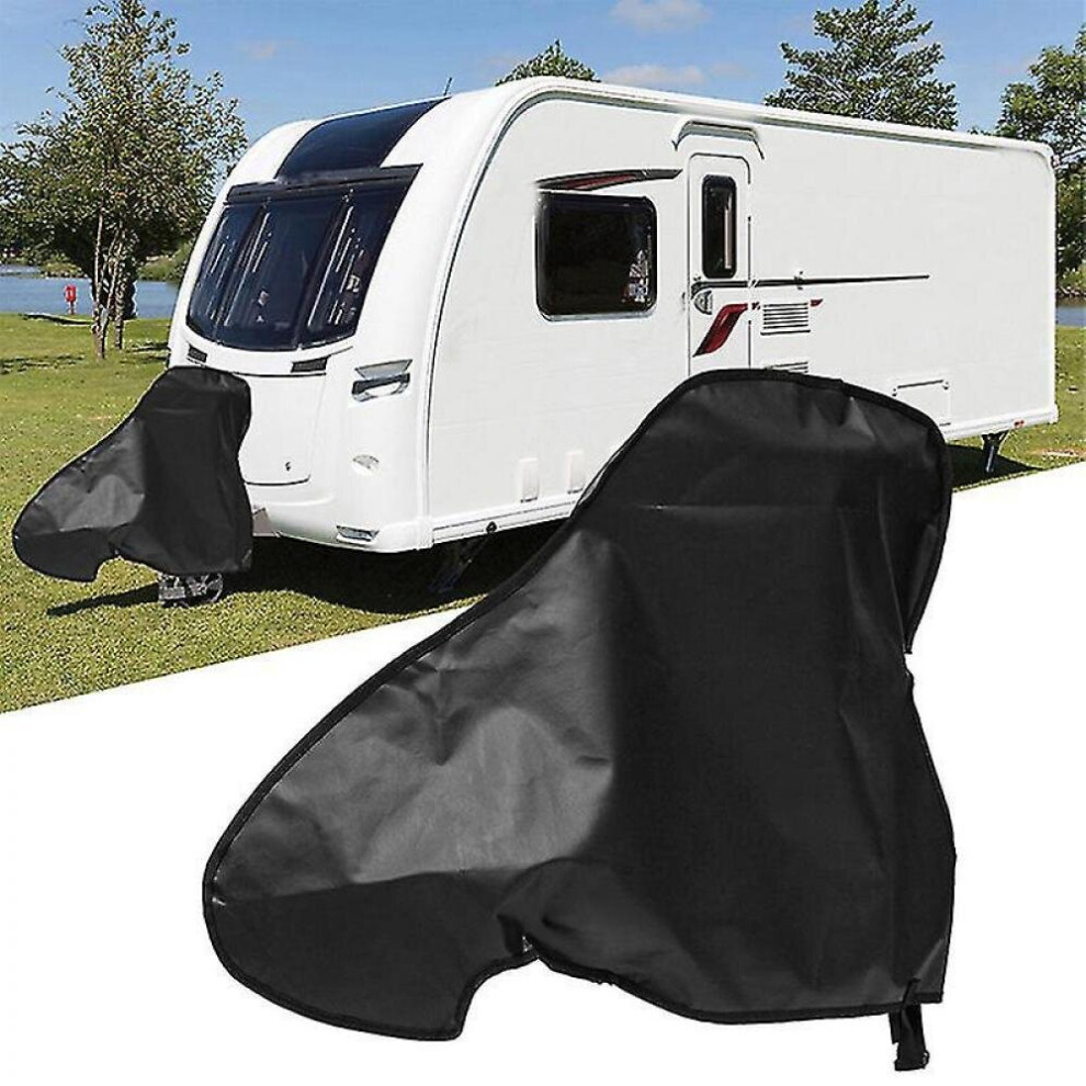 Trailers Drawbar Cover - Caravan Tarpaulin, Universal Caravan Hitch Cover,87*62*40Cm 7547469195814
