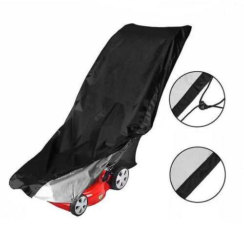 Waterproof Lawn Mower Cover,with Drawstring And Cover Storage Bag 1