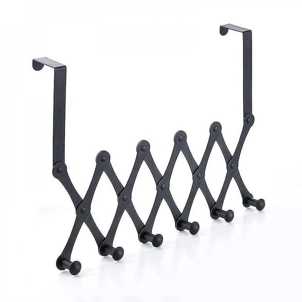 Door Coat Rack, Extendable Coat Rack, Hanging Door Hook 6 Hooks, Coat Rack Hook Without Drilling 7547469188243