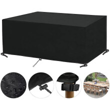 Garden Furniture Cover Breathable Waterproof Cover Garden Furniture Tarpaulin Protective Cover (200 X 160 X 70cm)