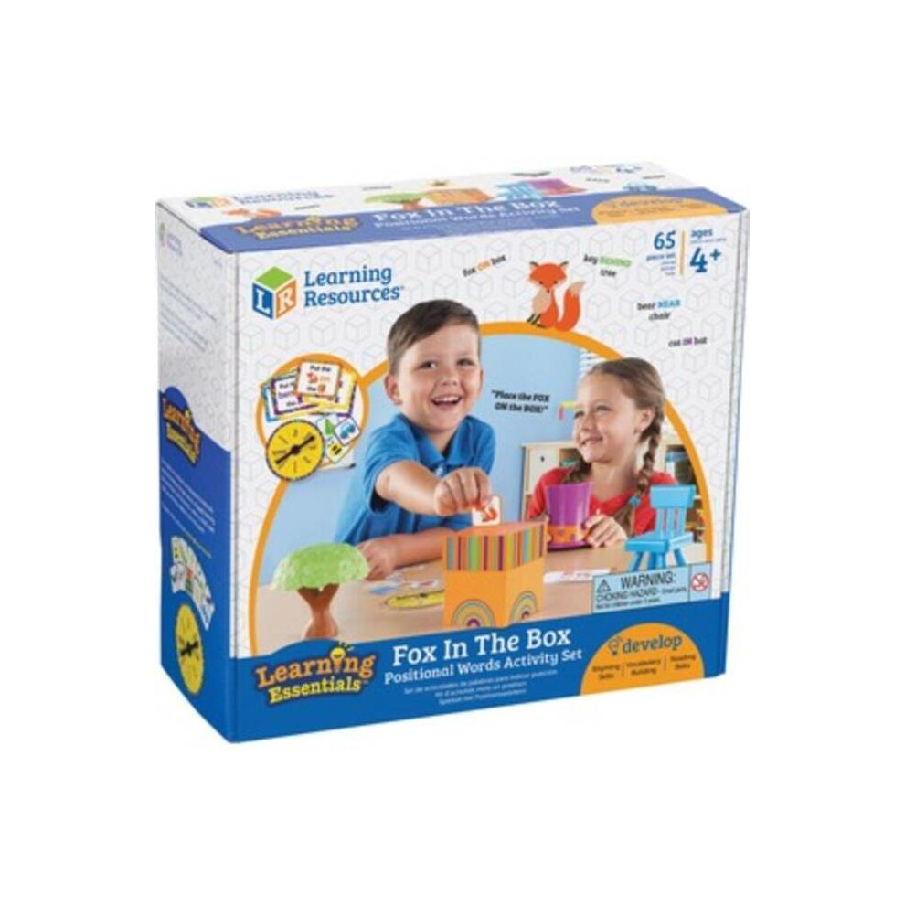 Learning Resources Fox In The Box Word Activity Set