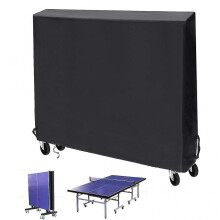 Table Tennis Table Cover Indoor/outdoor Ping Pong Table Cover Waterproof Weatherproof Dustproof Table Cover - (165 X 70 X 185 Cm)