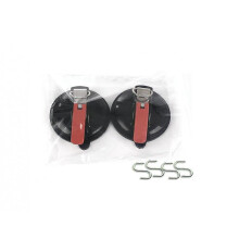 2 Pack Multifunction Car Suction Cup Max.22kg For Awning Sun Shade Tarp And Vehicle Cover